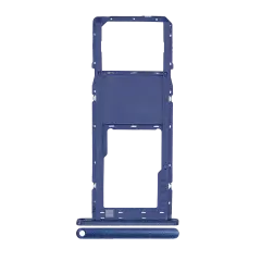 Single Sim Card Tray Compatible For Samsung Galaxy A03S (A037F / 2021) (Blue)