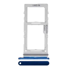 Dual Sim Card Tray Compatible For Samsung Galaxy Note 10 Plus / 5G (Aura Blue)