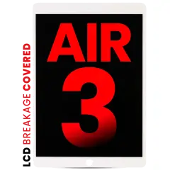 LCD Assembly With Digitizer Compatible For iPad Air 3 (Aftermarket Pro: XO7-2) (White)