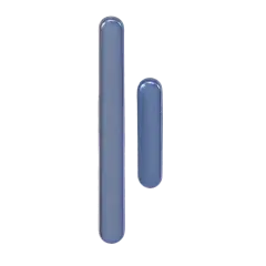 Hard Buttons (Power / Volume) Compatible For Samsung Galaxy A53 5G (A536 / 2022) (Blue)