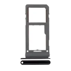 Single Sim Card Tray Compatible For Samsung Galaxy S8 / S8 Plus (Midnight Black)