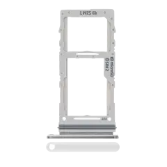 Dual Sim Card Tray Compatible For Samsung Galaxy Note 10 Plus / 5G (Aura White)