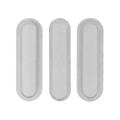 Hard Buttons Set (Power / Volume) Compatible For iPad 5 (2017) / iPad 6 (2018) (White)