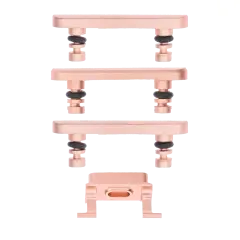 Hard Buttons (Power / Volume / Switch) Compatible For iPhone 7 Plus (Rose Gold)