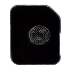 Flash Light / Power Flex Bracket With Microphone Mesh Compatible For iPhone 11 Pro (Space Gray) (10 Pack)