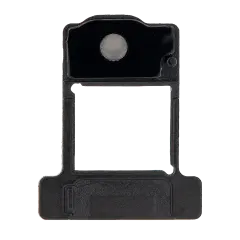 Flash Light / Power Flex Bracket With Microphone Mesh Compatible For iPhone XR (Black) (10 Pack)