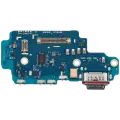 Charging Port Board With Sim Card Reader Compatible For Samsung Galaxy S24 Ultra 5G (S9280) (Dual Card Version) (Premium)