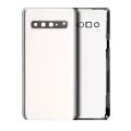 Back cover Glass With Camera Lens Compatible For Samsung Galaxy S10 5G (Service Pack) (Crown Silver)