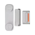 Hard Buttons Set (Power / Volume / Vibrator) Compatible For iPhone 5S / SE (2016) (Silver)