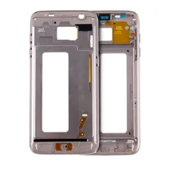 Mid-Frame Housing For Samsung Galaxy S5 With middle plate and small parts Silver/Black