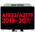 Complete LCD Display Assembly Compatible For MacBook Air 13" Retina (A1932 / Mid 2019) (A2179 / Early 2020) (Aftermarket Plus) (Space Gray)
