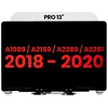 Complete LCD Display Assembly Compatible For MacBook Pro 13" (A1989 / Late 2018 / Early 2019) (A2159 / Mid 2019) (A2289 / A2251 / Mid 2020) (Aftermarket Plus) (Silver)