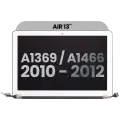 Complete LCD Display Assembly Compatible For MacBook Air 13" (A1369 / Late 2010 / Mid 2011) / (A1466 / Mid 2012) (Used OEM Pull: Grade A)