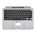 Top Case With Keyboard Compatible For MacBook Air 13" Retina (A2337 / Late 2020) (Used OEM Pull: Grade A) (US Keyboard) (Space Gray)