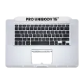 Top Case And Keyboard Compatible For MacBook Pro Unibody 15" (A1286 / Late 2008) (US English)