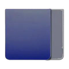 Bottom Back Cover Compatible For Samsung Galaxy Z Flip 4 5G (Service Pack) (Navy)