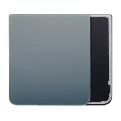 Bottom Back Cover Glass Compatible For Samsung Galaxy Z Flip 3 5G (Service Pack) (Green)