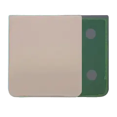 Bottom Back Cover Glass Compatible For Samsung Galaxy Z Flip 4 (Service Pack) (Rose Gold)