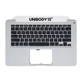 Top Case With Keyboard Compatible For MacBook Unibody 13" (A1278 / Late 2008) (US English) (Used OEM Pull: Grade New)