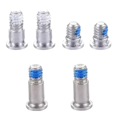 Bottom Case Screws (Pentalobe P5) Compatible For MacBook Pro 13" Retina (A1708 / A2159 / A2338 / Late 2016 To 2020) (Silver)