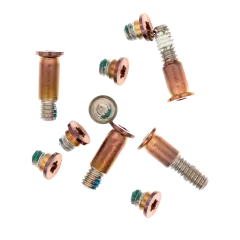 Bottom Case Screws Compatible For MacBook Air 13" Retina (A1932 / Late 2018 / Early 2019 / Mid 2019 / A2179 / Early 2020 / A2337 / Late 2020) (Rose Gold)