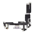 Charging Port Flex Cable Compatible For iPhone 14 Plus (Aftermarket Plus) (Purple)