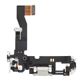 Charging Port Flex Cable Compatible For iPhone 12 / 12 Pro (Used OEM Pull) (White)
