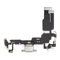 Charging Port Flex Cable Compatible For iPhone 15 (Premium) (Green)