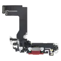 Charging Port Flex Cable Compatible For iPhone 13 Mini (Premium) (Red)