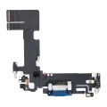Charging Port Flex Cable Compatible For iPhone 13 (Premium) (Blue)