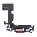 Charging Port Flex Cable Compatible For iPhone 13 (Premium) (Red)