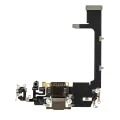 Charging Port Flex Cable With Board Compatible For iPhone 11 Pro (Aftermarket Plus) (Gold)