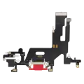 Charging Port Flex Cable Compatible For iPhone 11 (Aftermarket Plus) (Red)