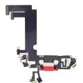 Charging Port Flex Cable Compatible For iPhone 12 Mini (Premium) (Red)