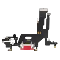 Charging Port Flex Cable Compatible For iPhone 11 (Premium) (Red)