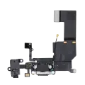 Charging Port Flex Cable Compatible For iPhone 5C (Black)