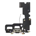 Charging Port Flex Cable Compatible For iPhone 7 (Aftermarket) (Jet / Matte Black)