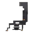 Charging Port Flex Cable Compatible For iPhone XR (Aftermarket) (Black)