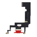 Charging Port Flex Cable Compatible For iPhone XR (Premium) (Red)