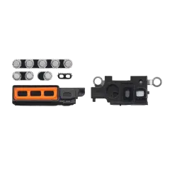 Loudspeaker / Mic Mesh Compatible For iPhone 14 Pro Max (Gold) (10 Pack)