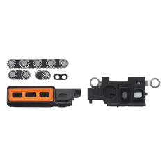 Loudspeaker / Mic Mesh Compatible For iPhone 14 Pro Max (Space Black) (10 Pack)