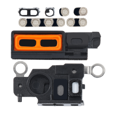 Loudspeaker / Mic Mesh Compatible For iPhone 14 Pro (Gold) (10 Pack)