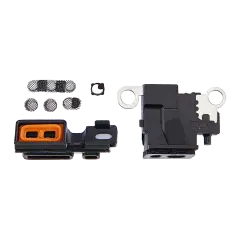 Loudspeaker / Mic Mesh Compatible For iPhone 13 Mini (Black) (10 Pack)