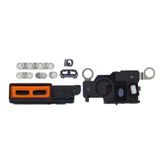 Loudspeaker / Mic Mesh Compatible For iPhone 13 Pro (Black) (10 Pack)