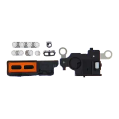 Loudspeaker / Mic Mesh Compatible For iPhone 13 (White) (10 Pack)