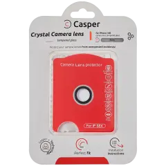 Casper Camera Lens Protector Compatible For iPhone 16e (Silver) (Clear)