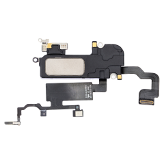 Earpiece Speaker With Proximity Sensor Cable Compatible For iPhone 12 Pro Max (Warning: Soldering Required Compatible For Face ID Functionality) (Premium)