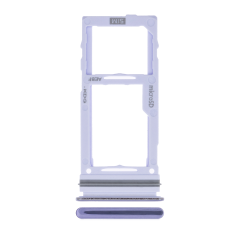 Single Sim Card Tray Compatible For Samsung Galaxy A72 (A725 / 2021) (Awesome Violet)