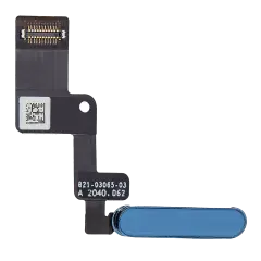 Power Button Flex Compatible For iPad Air 5 (Premium) (Blue)