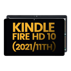 LCD Assembly Without Frame Compatible For Amazon Kindle Fire HD 10 / HD 10 Plus (11th Gen, 2021) (Refurbished) (All Colors)